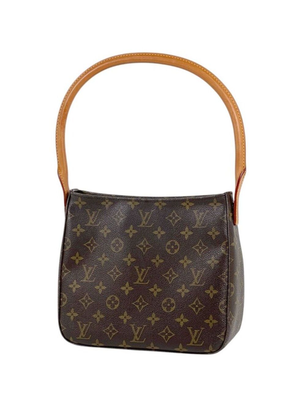 Louis Vuitton Looping MM Shoulder Bag Monogram Brown